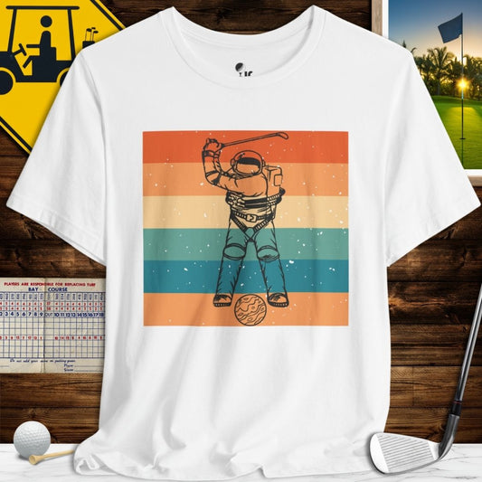 Astronaut Golfer T-Shirt