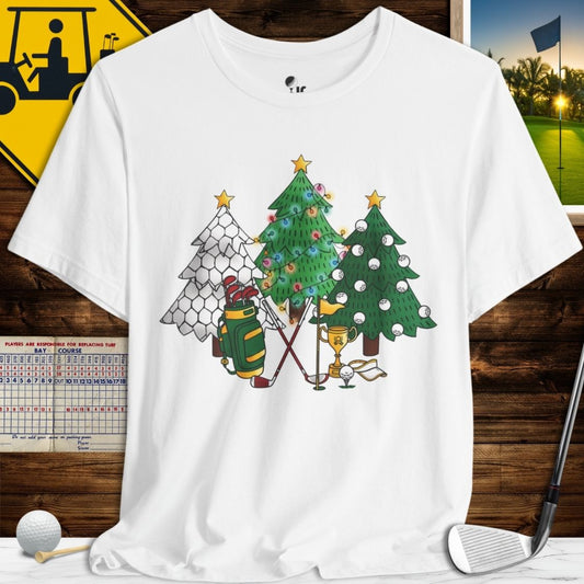 Golfer Family Christmas T-Shirt